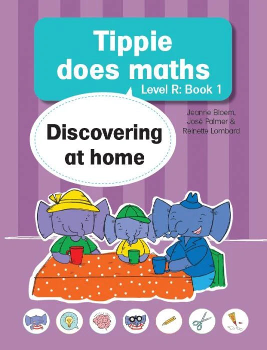 TIPPIE DOES MATHS: LEVEL R, BOOK 1 - DISCOVERING AT HOME