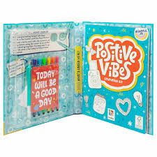 POSITIVE VIBES COLOURING KIT