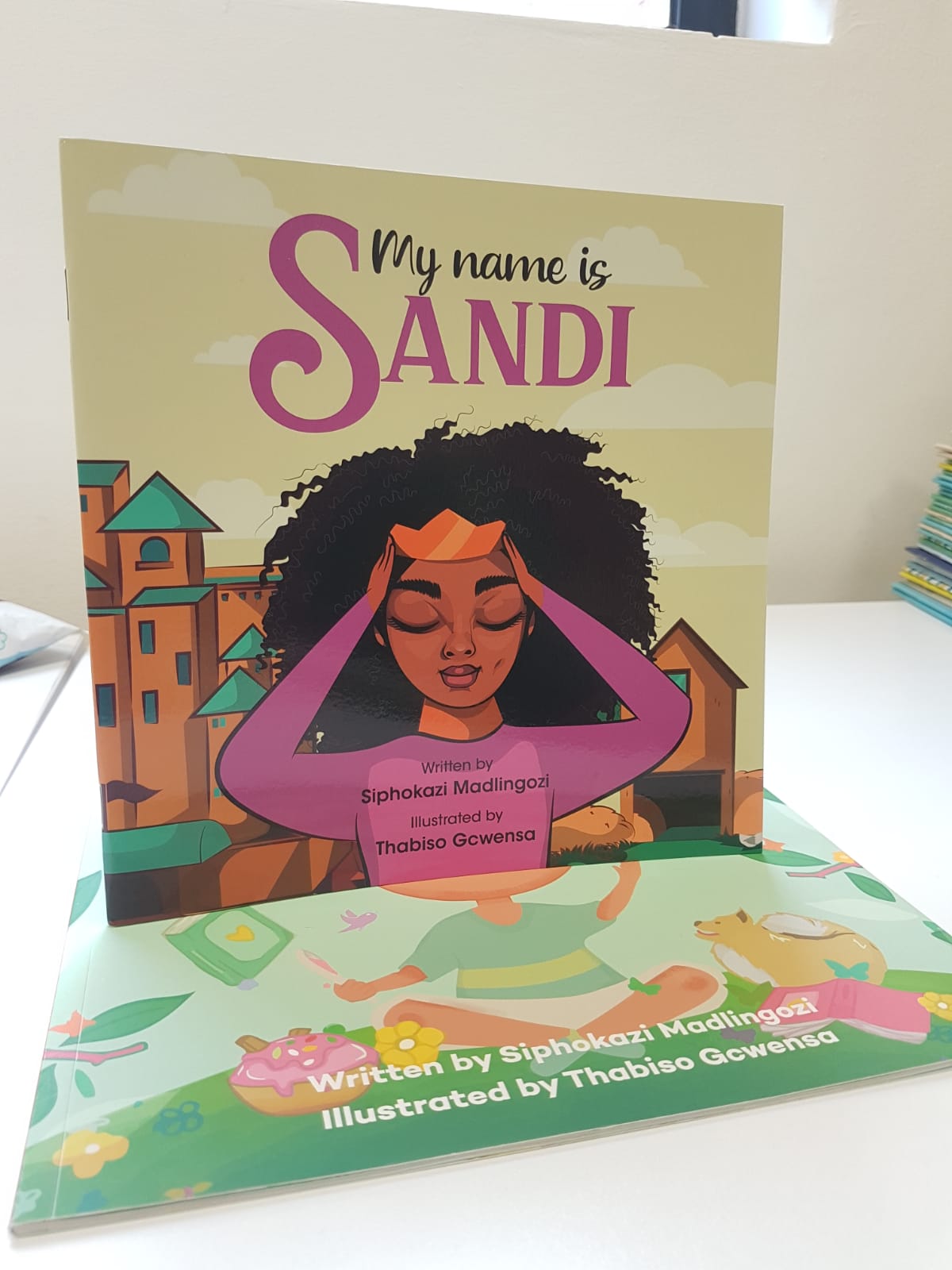 MY NAME IS SANDY AND I AM TEDDY COMBO DEAL