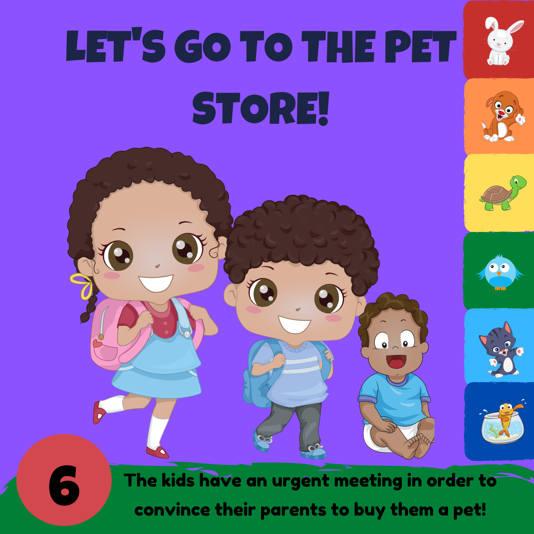 LETS GO INTO THE PET STORE (AFRIKAANS)