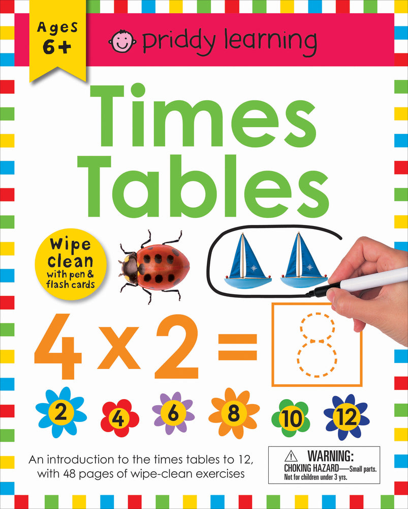 PRIDDY WIPE AND CLEAN | TIMES TABLES